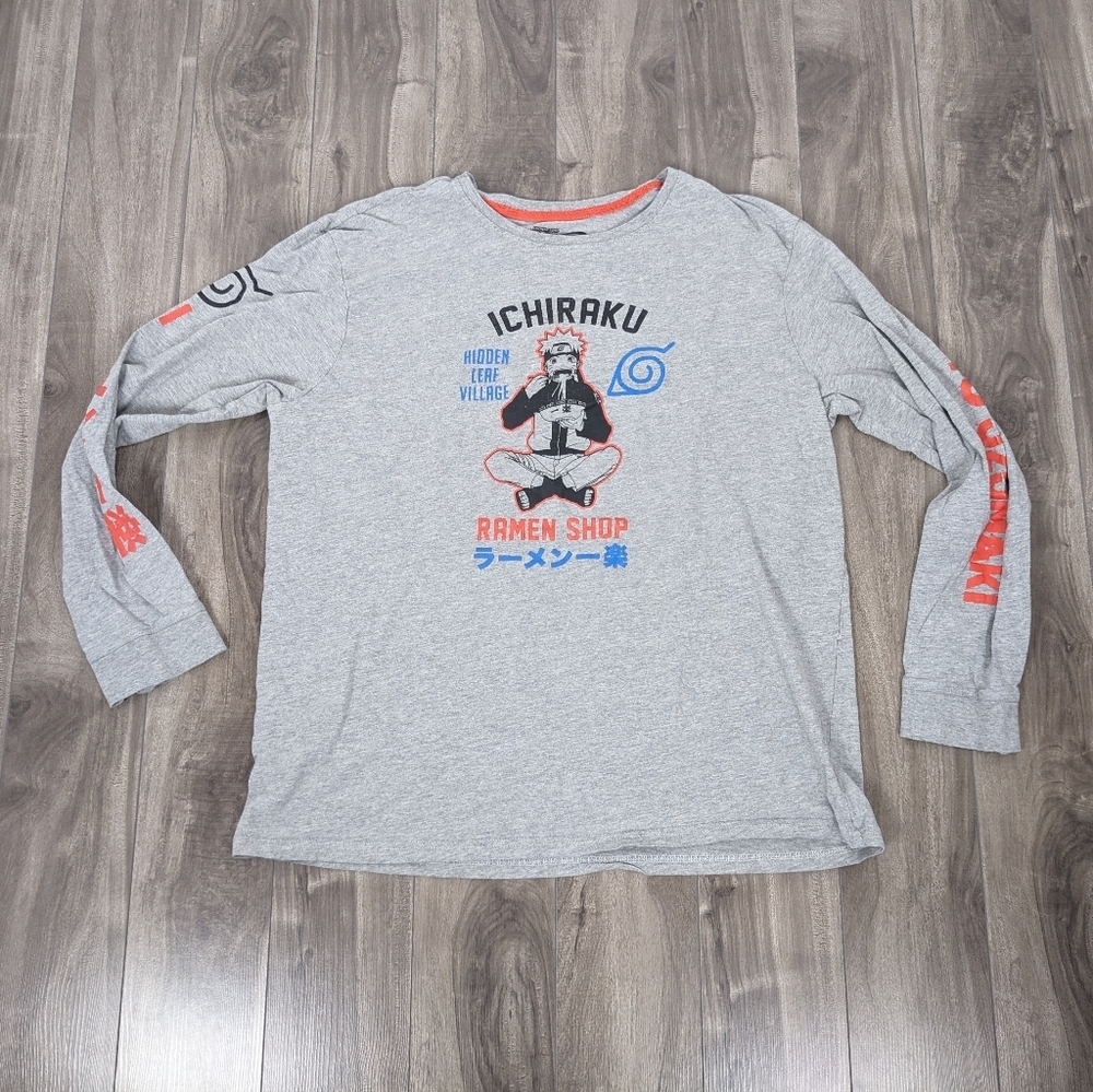 Naruto Ichiraku Ramen Shop Long Sleeve Tshirt Extra Large
